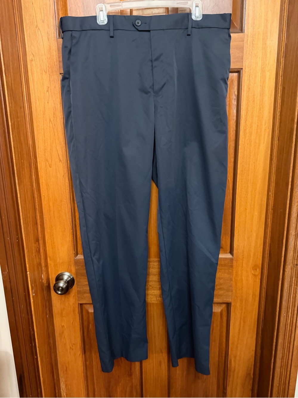 Croft & Barrow Classic Fit Navy Pants 38x32